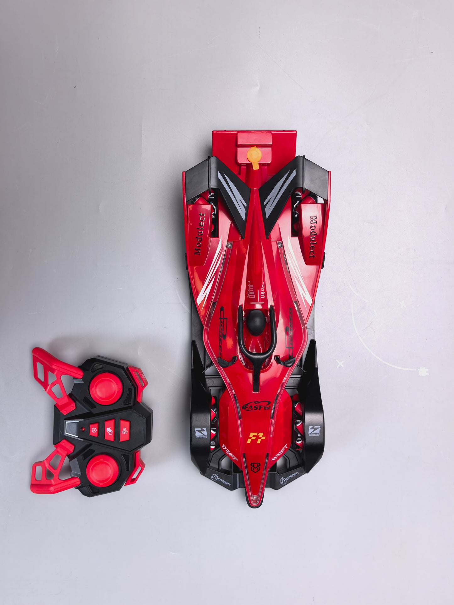 Modulect RC Cars 2.4GHZ Electric RC Buggy 4WD High Speed Sport Racing Car, Large-Scale Remote Control Truck 70km/h Drift Rc Vehicle with 2 Batteries Boys and Girls Gifts